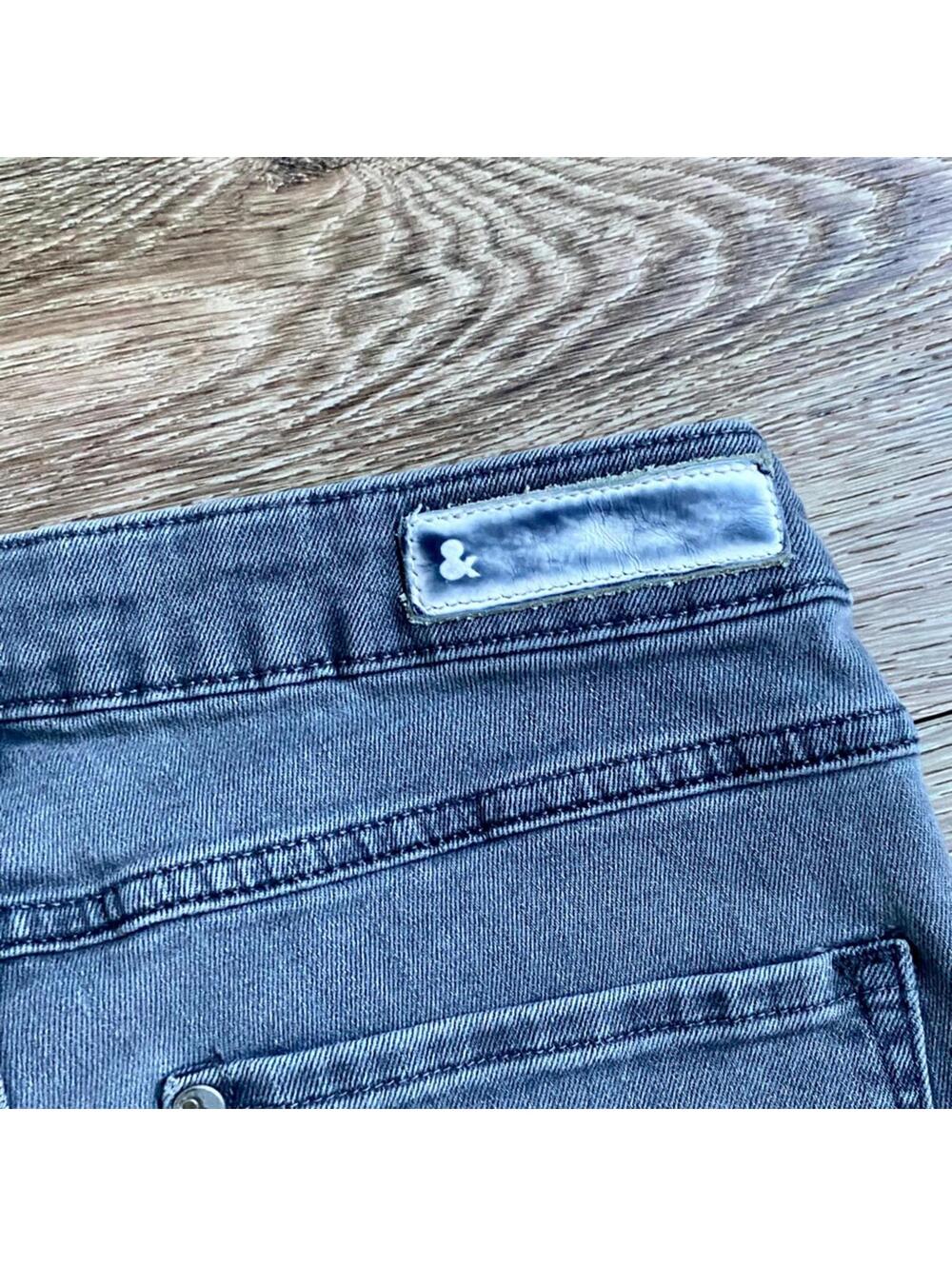 H&M &Denim Super Skinny Low Rise Gray Jeans 28 - Picture 6 of 9